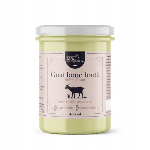 Syta Micha Bulion z Kości Kozich Kolagen 400ml