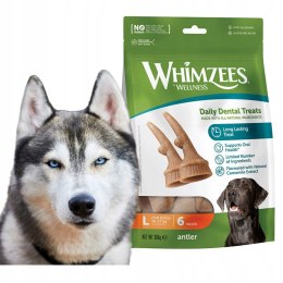 WHIMZEES WDENTAL Róg L Naturalny przysmak DENTYSTYCZNY NAGRODA GRYZAK