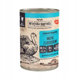 Wiejska Zagroda dla Kota Mix 6x400g Kurczak z kaczką, Insyk z łososiem