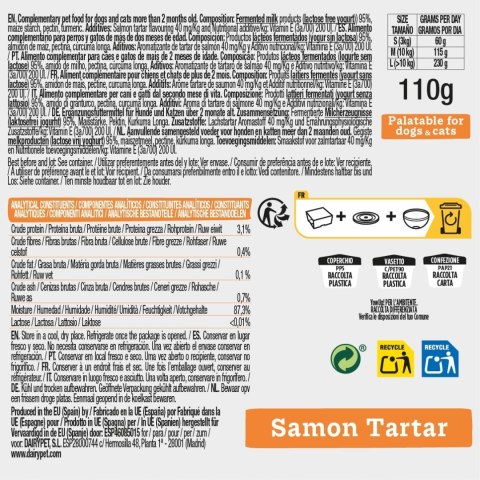 YOW UP! Salmon Tartar - Zdrowe Lody Jogurt do mrożenia Tatar z Łososia 110g