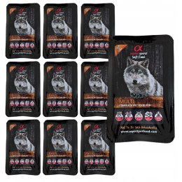 ALPHA SPIRIT MULTIPROTEIN 10X200G pyszna zdrowa karma półmiękka