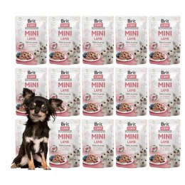 BRIT CARE MINI PUPPY szczenię Lamb 48 x 85g pakiet mini pouch