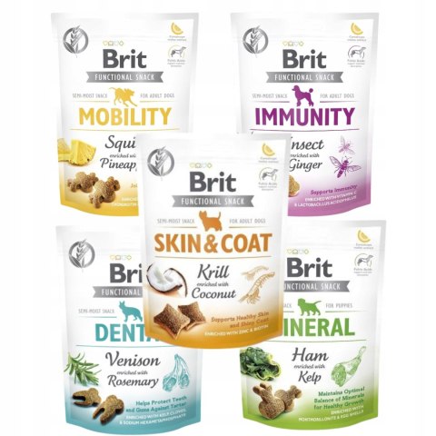 BRIT FUNCTIONAL 5X150 MIX PRZYSMAKI MEGA ZESTAW DLA TWOJEGO PUPILA