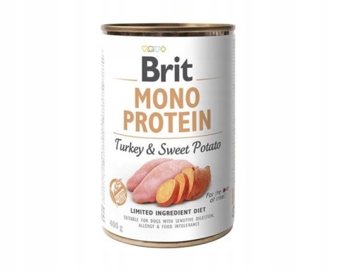 Brit MonoProtein MIX MEGA SMAKI 12x400g 6 smaków