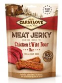 CARNILOVE JERKY Zestaw Przysmaków 5x100 DUCK HERRING QUAIL BEEF MUSCLE
