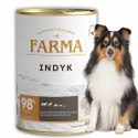 FARMA Select Indyk 400g - Karma mokra dla psa