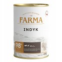 FARMA Select Indyk 400g - Karma mokra dla psa