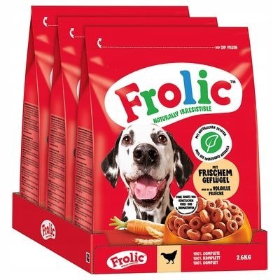 Frolic 5,2kg wołowina i warzywa karma sucha dla psa