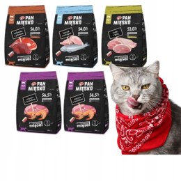 PAN MIĘSKO PAKIET PRÓBNY DLA KOTA WYBREDNEGO 2KG