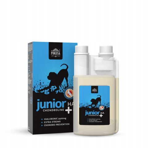 POKUSA Chondroline Junior+HA STAWY na stawy dla szczeniąt DŁUGI TERMIN
