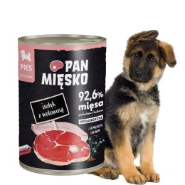 Pan Mięsko Szczeniak Indyk z wołowiną 400G Puppy