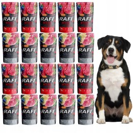 RAFI ZESTAW ULUBIONYCH SMAKÓW 20X500 WOŁOWINKA ŻOŁĄDKI Z SZYNKĄ