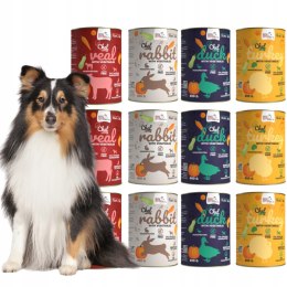 SYTA MICHA CHEF ZESTAW 12X400 VEAL RABBIT DUCK TURKEY