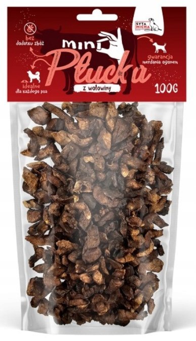 SYTA MICHA Mini płucka z wołowiny 100 g Wolowina