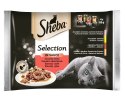Sheba Saszetki Selection Soczyste Smaki Kurczak wołowina jagnięcina 4x85
