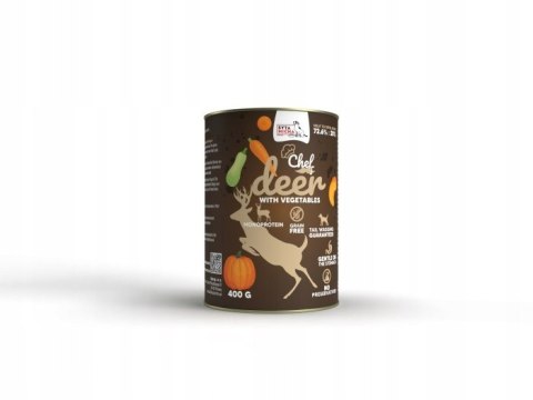 Syta Micha CHEF ZESTAW 6x400G MIX SMAKÓW Indyk Jeleń Bażant Kaczka