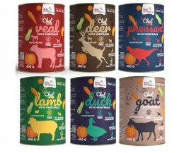 Syta Micha CHEF ZESTAW MONOPROTEIN 6x400G MIX NAJLEPSZYCH SMAKÓW