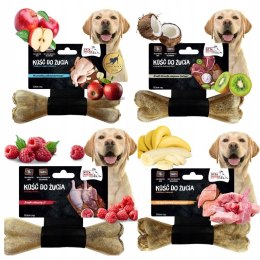 Syta Micha Kości do Żucia 4x13cm Mega Zestaw królik jagnięcina indyk kaczka