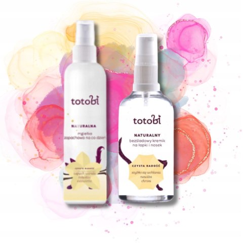 TOTOBI MASEŁKO KREMIK BEZŚLADOWY 50ML+ MGIEŁKA ZAPACHOWA WANILIOWA 100ML