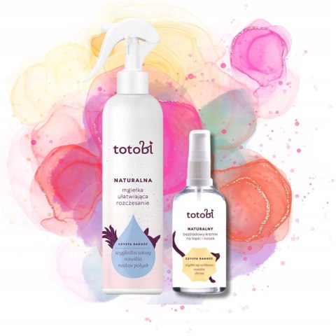 TOTOBI Mgiełka ułatwiająca rozczesywanie 300ml +kremik bezśladowy 50ml
