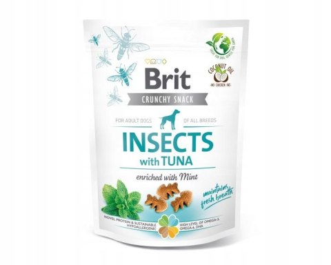 BRIT CARE CRUNCHY CRACKER INSECT & TUNA 200g