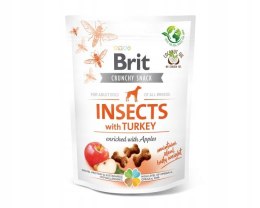 BRIT CARE CRUNCHY CRACKER INSECT & TURKEY 200g