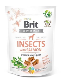 Brit Crunchy INSECT&SALMON przysmak dla PSA