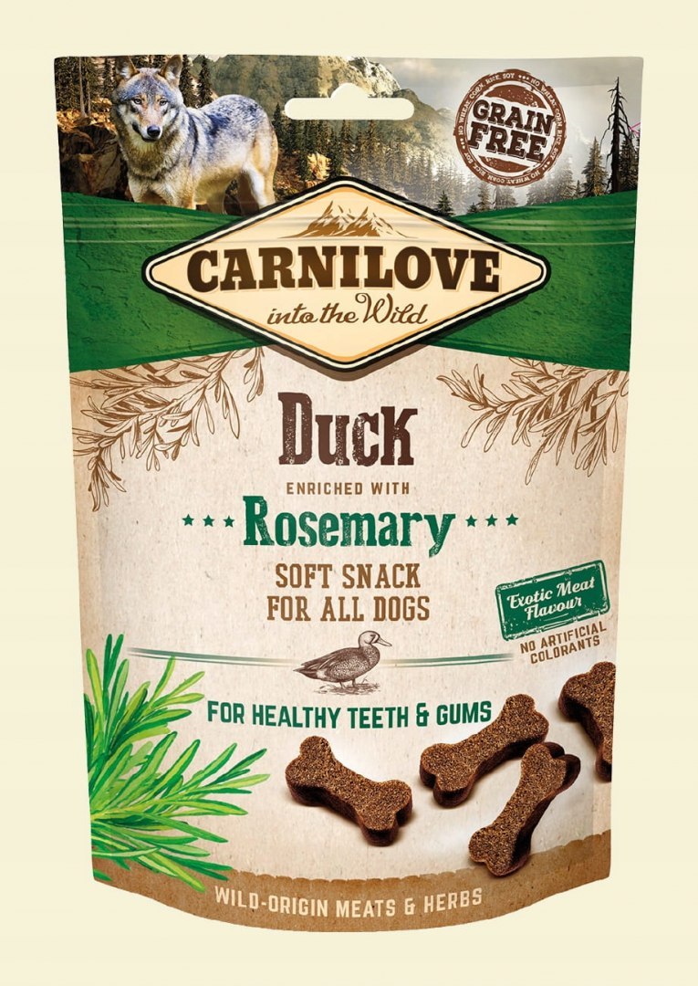 Carnilove Duck Rosemary 200g snack kaczka rozmaryn