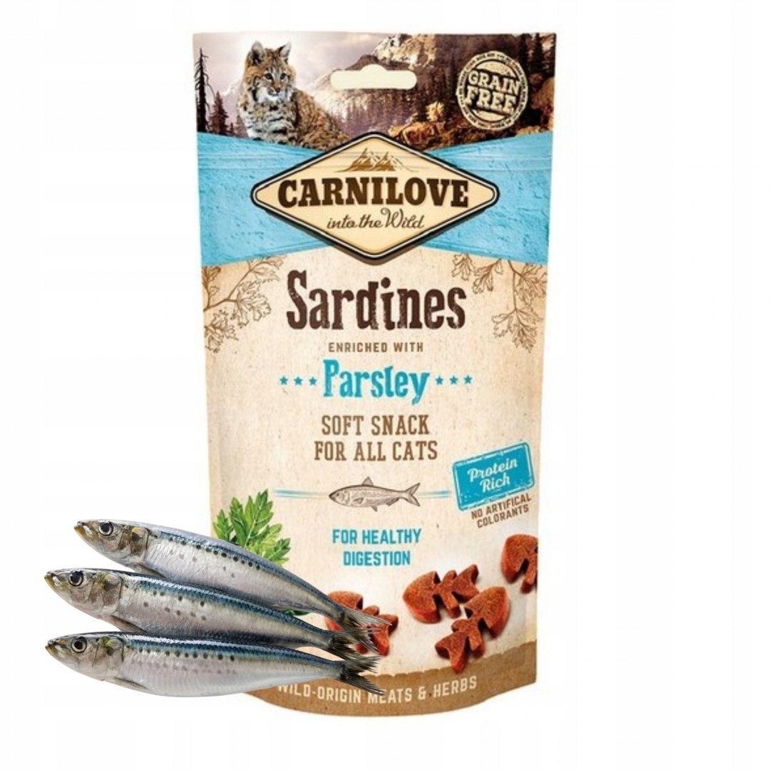 Carnilove Soft Cat Snack Sardines 50g Sardynki