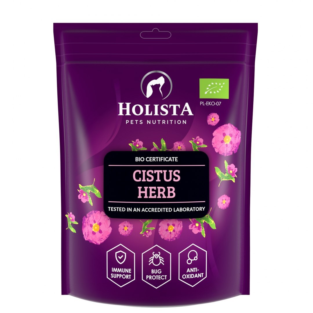 Czystek HolistaPets Cistus Herb 500 g na kleszcze
