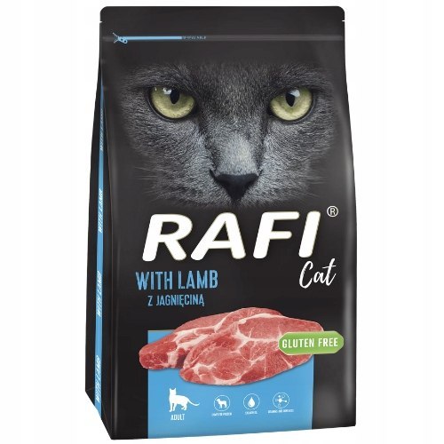 Rafi Cat 2x7kg z jagnięciną, z wołowiną dla kota