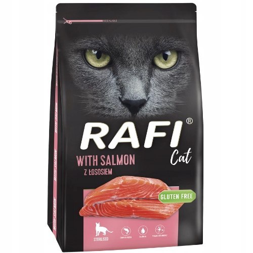 Rafi Cat 2x7kg z kurczakiem, z łososiem sterilized