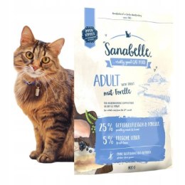Sanabelle Adult z pstrągiem 400g karma dla kota