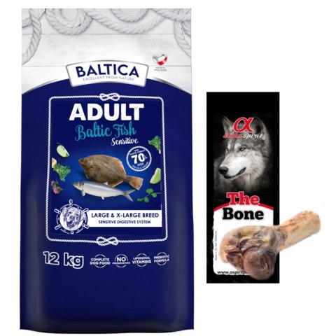 BALTICA ADULT BALTIC FISH 12KG Karma z rybami bałtyckimi XL