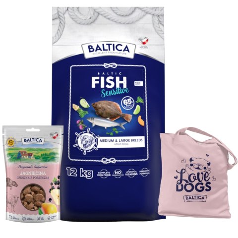 BALTICA BALTIC FISH SENSITIVE 12KG XL + GRATISY