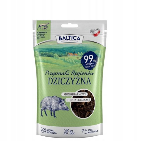 BALTICA Półmiękkie Przysmaki 5x80g MONOPROTEINOWE SMACZKI DLA PSA