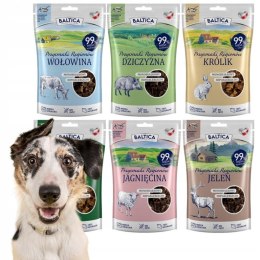 BALTICA Półmiękkie Przysmaki 6x80g najlepsze smaczki