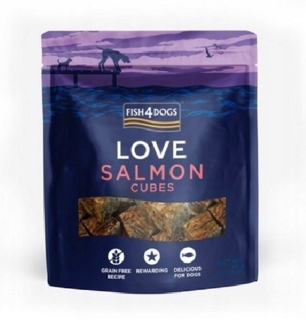 Fish4Dogs Salmon Cubes 85g SMACZKI DLA PSA