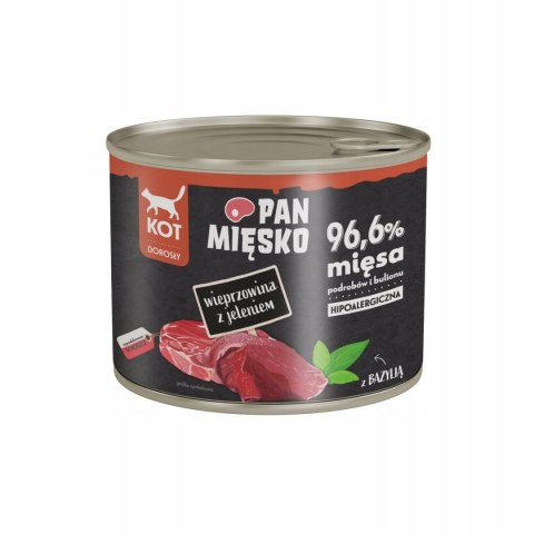 PAN MIĘSKO Wieprzowina z Jeleniem 200G