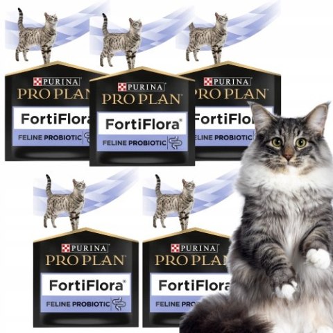 PURINA Pro Plan FortiFlora - suplement dla kota SASZETKA 5x1g