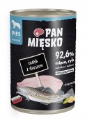 Pan Mięsko 12 x 400 g mix NOWYCH SMAKÓW DLA PSA