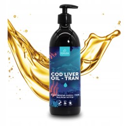 Pokusa Cod Liver Tran 500ml Olej z wątroby dorsza Tran dla psa i kota