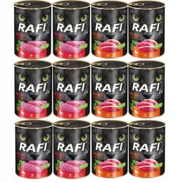 Rafi Cat Dolina Noteci Cielęcina Kaczka 12x400 ULUBIONE SMAKI mokra karma