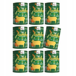 Syta Micha CHEF ZESTAW MONOPROTEIN LAMB JAGNIĘCINA 9x400G PUSZKI DLA ALERG