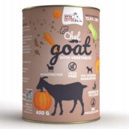 Syta Micha GOAT mokra karma dla psa koza z warzywami 400g