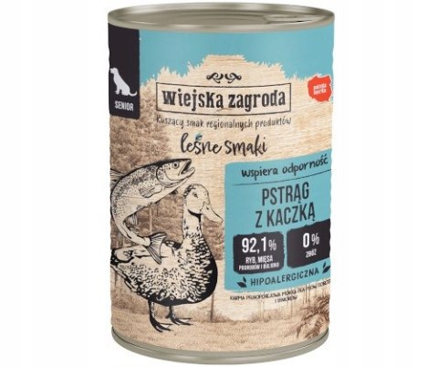 Wiejska Zagroda MIX SMAKÓW Indyk z królikiem z jagnięciną 12x400g Wywkintna