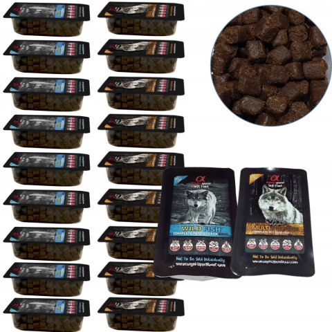 ALPHA SPIRIT MULTIPROTEIN WILD FISH 20X200G pyszna zdrowa karma półmiękka