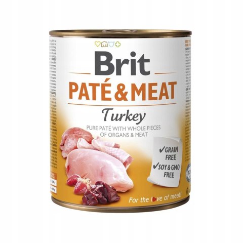 BRIT PATE&MEAT TURKEY 800g