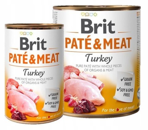 BRIT PATE&MEAT TURKEY 800g