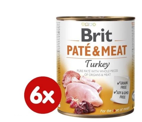 BRIT PATE&MEAT TURKEY 800g